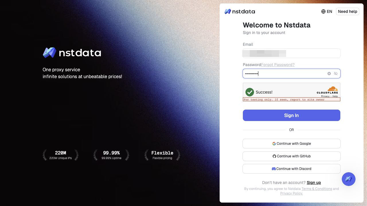 login